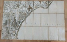 Carte cassini entoilée d'occasion  Le Thor
