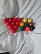 Assorted snooker balls for sale  RUGBY