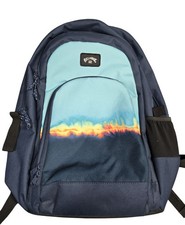 Mochila Billabong azul tingida para laptop escolar bolsa bolsos garrafa de água grande comprar usado  Enviando para Brazil