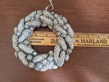 Silver pinecone wreath for sale  Canton