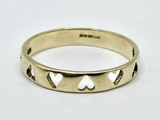 9ct gold heart for sale  RUNCORN