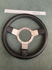 Vintage leather steel for sale  LONDON