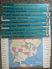 Geosafari map set for sale  Southbridge