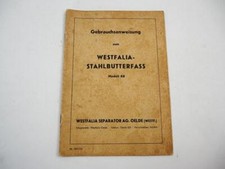 Westfalia stahlbutterfass betr gebraucht kaufen  Merseburg