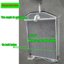 Radiador de alumínio trator com desconto compatível com Massey Ferguson 20C 230 245 # 539919M913 comprar usado  Enviando para Brazil