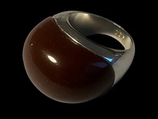 Grosse bague métal d'occasion  Saint-Ouen