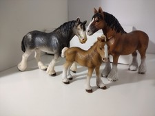 Schleich clydesdale adult for sale  EXMOUTH