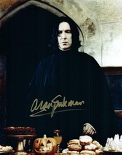 Alan rickman autographed for sale  Jericho