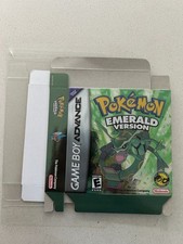Pokemon Emerald - Nintendo Game Boy Advance GBA - Apenas caixa sem jogo comprar usado  Enviando para Brazil