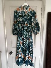 Erdem teal linen for sale  LONDON