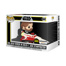 Funko Pop! Obi-Wan Kenobi em Delta 7 Jedi Starfighter #641 Amazon Exclusive comprar usado  Enviando para Brazil