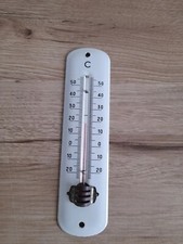 Thermomètre émaillé vintage d'occasion  Marzy