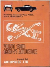 Volvo p1800 1800s for sale  WORKSOP