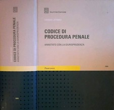 Codice procedura penale. usato  Italia