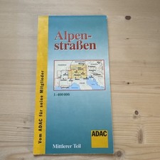 Adac landkarte alpenstraßen gebraucht kaufen  Koblenz