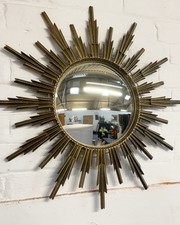 Vintage sunburst mirror for sale  WADHURST