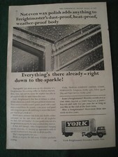 York freightmaster frameless for sale  BRISTOL