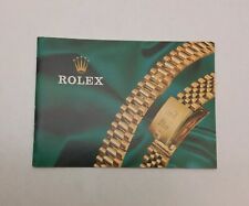 Rolex libretto booklet usato  Corropoli
