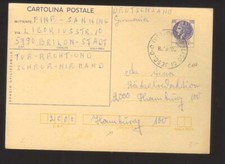 6317-Cartolina Postale Postal Stationery Filagrano C177 usata  comprar usado  Enviando para Brazil