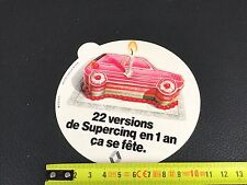 Autocollant sticker renault d'occasion  Châtillon-le-Duc