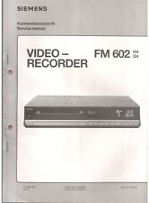 Siemens videorecorder 602 gebraucht kaufen  Saarbrücken