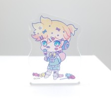 Suporte para placa de acrílico Vocaloid Hatsune Miku Kagamine Len doces pastel 1,5" Japão, usado comprar usado  Enviando para Brazil