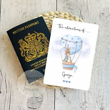 Capa de primeiro passaporte personalizada - 1º porta-passaporte - Capa de passaporte infantil comprar usado  Enviando para Brazil