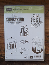 Stampin stempelset weihnachtli gebraucht kaufen  Bordesholm