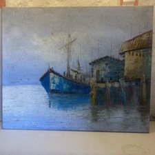 Tableau huile toile d'occasion  Chameyrat