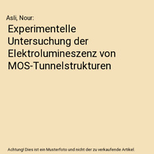 Experimentelle untersuchung el gebraucht kaufen  Trebbin