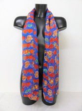 Foulard rectangulaire bleu d'occasion Foulard rectangulaire bleu d'occasion  Le Vésinet