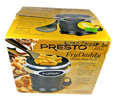 Freidora eléctrica Presto 05420 FryDaddy - negra nueva en caja abierta segunda mano  Embacar hacia Mexico