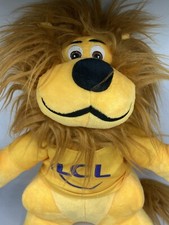 Peluche lion mascotte d'occasion  Séné