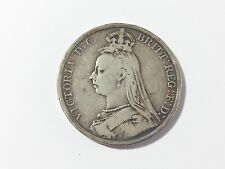 COROA BRITÂNICA 1889 PRATA VICTORIA #183 do Reino Unido comprar usado  Enviando para Brazil