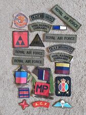 Military sew badges for sale  WORCESTER