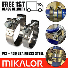 Exhaust clamps mikalor for sale  ROYSTON