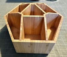 Bamboo wood desk for sale  Watertown
