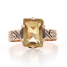 Yellow gold citrine for sale  Greensboro