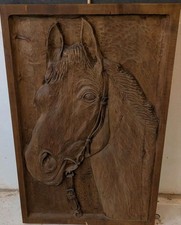 Echtholz bild pferd gebraucht kaufen Echtholz bild pferd gebraucht kaufen  Sömmerda