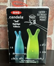 Super RARO OXO Candela Tooli 2 (luzes verdes e azuis luzes LED quarto infantil acampamento comprar usado  Enviando para Brazil