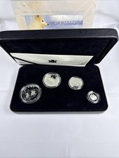 Usado, 2004 Arctic Fox Canadian - 0,9999 prata pura conjunto de caixa à prova de frações 1,85 oz comprar usado  Enviando para Brazil