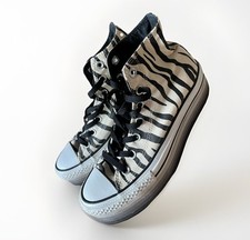 Converse zebra print for sale  NORWICH