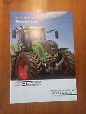 Prospectus fendt 900 d'occasion  Expédié en Belgium