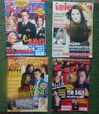 Usado, Thalia - 1 set = 4 pieces Czech magazines - 2001 - 2004 comprar usado  Enviando para Brazil