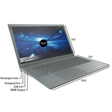 Notebook Gateway Ultra Slim 15,6"" Pentium 4GB/128GB carvão - embalagem de varejo., usado comprar usado  Enviando para Brazil