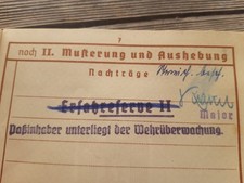 Wehrpass deutsches reich gebraucht kaufen  Lenggries