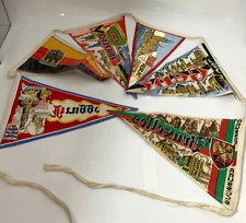Vintage pennants flags for sale  SUDBURY