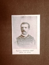 Il Colonialismo Italiano in Africa nel 1896 Ufficiale Capitano Teofilo Niri comprar usado  Enviando para Brazil