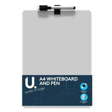 Quadro branco magnético A4 e caneta - Almofadas de fixação de caneta borracha para limpeza a seco quadro branco, usado comprar usado  Enviando para Brazil