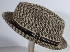 Chapéu Fedora Bailey Of Hollywood Tamanho L 60cm Tecido Estilo Palha Houndstooth comprar usado  Enviando para Brazil